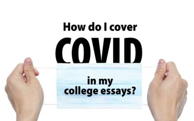 How should I write about COVID in my college essay?