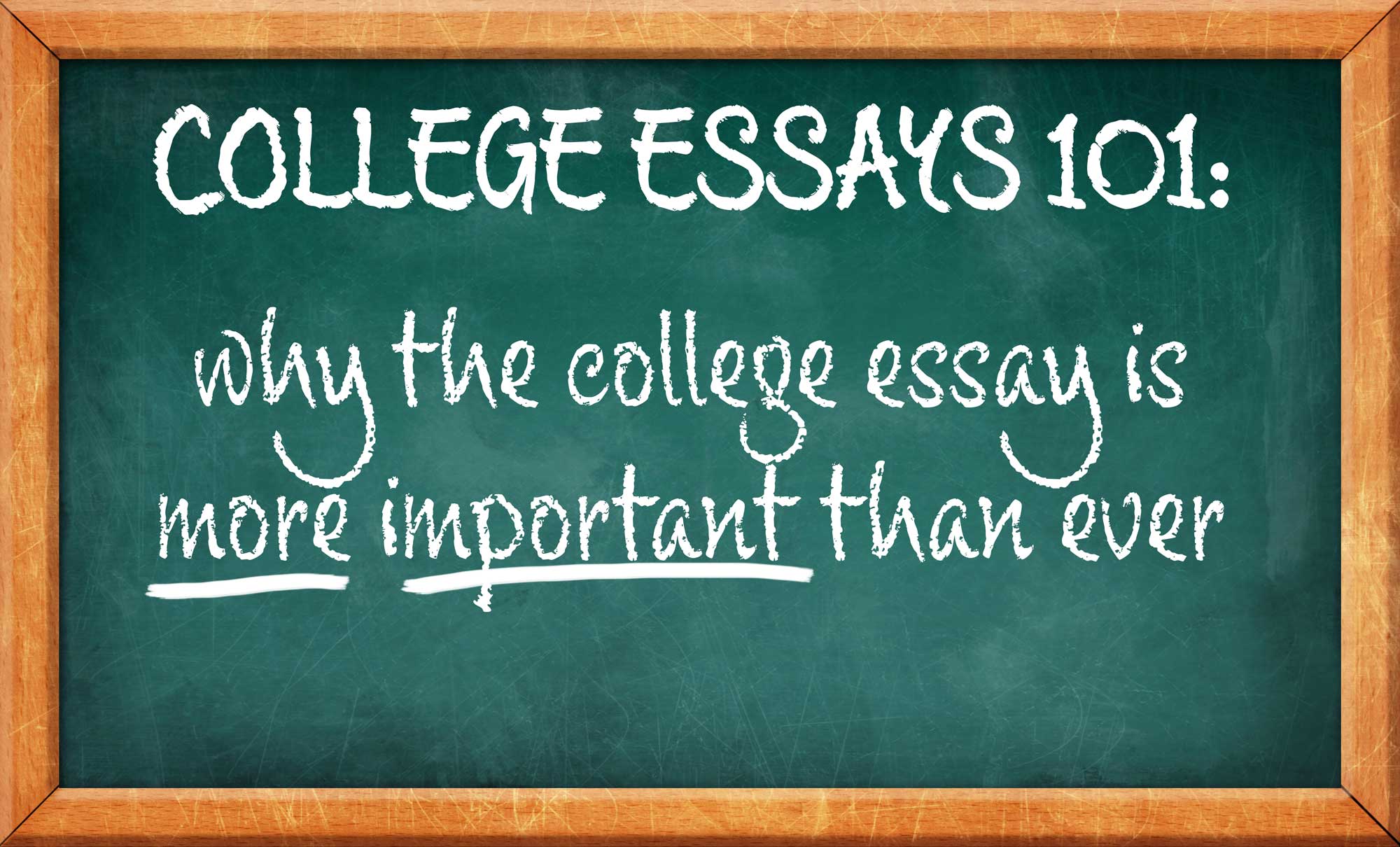 Why The College Essay Is More Important Than Ever I2i Education